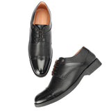 HAUTTON New Premium Formal Leather Derby Shoes for Men