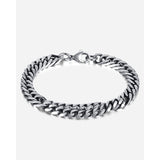 Prak Kinyued Premium Top Quality 316 Stainless Steel Silver Bracelet for Men **