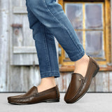 HAUTTON New Premium Loafers Office Cum Party Genuine Leather Shoes for Men