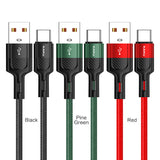 STIYA KAKU KSC 458 JINTENG   ALUMINIUM ALLOY Unbreakable Charging Cable or Micro USB Data Cable TYPE C,IOS for Charging and Data Sync (2021)