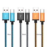 STIYA KAKU  KSC 107 TAIFENG  Nylon Braided Unbreakable Charging Cable or Micro USB Data Cable for Charging and Data Sync (2021)