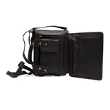 HAUTTON
HAUTTON Unisex Genuine Leather Multi Purpose Cum Travel Bag with Adjustable Strap | 15 x 20 Inches - BROWN