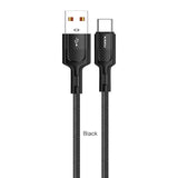 STIYA KAKU KSC 458 JINTENG   ALUMINIUM ALLOY Unbreakable Charging Cable or Micro USB Data Cable TYPE C,IOS for Charging and Data Sync (2021)