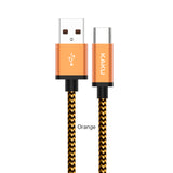 STIYA KAKU  KSC 107 TAIFENG  Nylon Braided Unbreakable Charging Cable or Micro USB Data Cable for Charging and Data Sync (2021)
