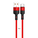 STIYA KAKU KSC 458 JINTENG   ALUMINIUM ALLOY Unbreakable Charging Cable or Micro USB Data Cable TYPE C,IOS for Charging and Data Sync (2021)