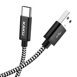 STIYA KAKU  KSC 107 TAIFENG  Nylon Braided Unbreakable Charging Cable or Micro USB Data Cable for Charging and Data Sync (2021)
