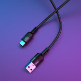 STIYA KAKU KSC 458 JINTENG   ALUMINIUM ALLOY Unbreakable Charging Cable or Micro USB Data Cable TYPE C,IOS for Charging and Data Sync (2021)