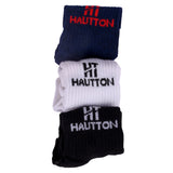 HAUTTON Sports Men Solid Mid Calf Ankle Socks Pack of Three