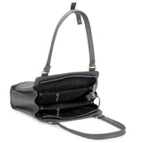 HAUTTON Women's Genuine Leather Classic Handbag With Double Shoulder Strap | Shoulder Bags for Daily Office Use for Girls