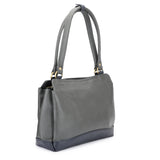 HAUTTON Women's Genuine Leather Classic Handbag With Double Shoulder Strap | Shoulder Bags for Daily Office Use for Girls