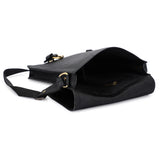 HAUTTON Unisex Geniune Leather Laptop Messenger Cum Sling I-Pad Bag | Crossbody Strap Bag for Men & Women