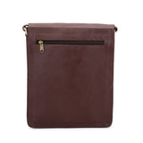 HAUTTON Unisex Geniune Leather Laptop Messenger Cum Sling I-Pad Bag | Crossbody Strap Bag for Men & Women