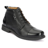 HAUTTON New Premium Geniune Leather Ankle Chain Boots for Men