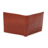 HAUTTON Men's Genuine Leather Classic Wallet | Bi Fold Slim & Light Weight Leather Stylish Casual Wallet Purse with Card Holder Compartment | TAN