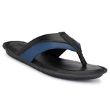 HAUTTON Men's Geniune Leather Stylish Padding Slipper | Casual & Comfortable Slippers / Sandals