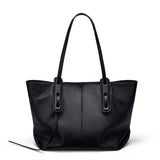 HAUTTON Women Genuine Leather Black Stylish Handbag