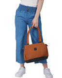 HAUTTON Women's Genuine Leather Classic Handbag With Double Shoulder Strap | Shoulder Bags for Daily Office Use for Girls