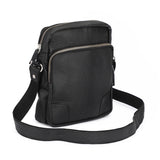 HAUTTON
HAUTTON Genuine Leather Black Unisex Messenger Bag