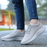 HAUTTON Men's Ultra Soft Socks Padding Running Shoe