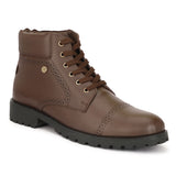 HAUTTON Men Black Ankle Length Boots