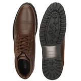 HAUTTON Men Black Ankle Length Boots