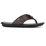 HAUTTON Men's Geniune Leather Casual Padding Slipper | Stylish Comfortable Slippers & Sandals
