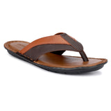 HAUTTON Men's Geniune Leather Stylish Padding Slipper | Casual & Comfortable Slippers / Sandals