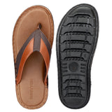 HAUTTON Men's Geniune Leather Stylish Padding Slipper | Casual & Comfortable Slippers / Sandals