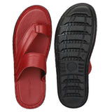 HAUTTON Men's Geniune Leather Casual Padding Slipper | Stylish & Comfortable Slippers / Sandals