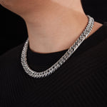 Prak Kinyued Premium Top Quality 316 Stainless Steel Heavy SILVER Chain for Men**