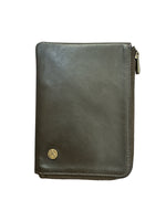 HAUTTON Classic Geniune Leather Small Coin Cum Cash Brown Wallet For Unisex