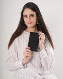 HAUTTON Casual Black Premium Unisex Long Leather Wallet