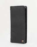 HAUTTON Casual Black Premium Unisex Long Leather Wallet