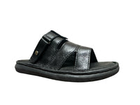 Hautton Men Geniune Leather Stylish and Comfortable Comfy Padding Slipper