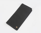 HAUTTON Casual Black Premium Unisex Long Leather Wallet