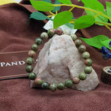 Prak Kinyued Healing Natural Unakite Stone Bracelet- Unisex Bracelet For Peace And Support Health Care