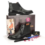 Hautton new premium Chelsea Boot Party wear collection Geniune leather shoe party wear for men