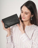 Hautton's genuine leather unisex
wallet cum passport and credit card long wallet