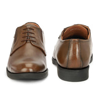 HAUTTON New Premium Formal Leather Derby Shoes EXTRA ELASTIC for Men