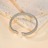 Prak Kinyued Premium Top Quality 316 Stainless Steel SILVER Unisex Bracelet**