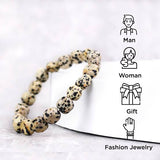 Prak Kinyued Dalmatian Jasper Bracelet – Calm & Balance