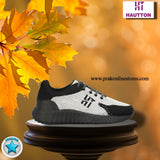 HAUTTON Men’s Ultra Soft Socks Padding Running Shoe