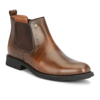 Hautton Premium Genuine Leather Chelsea Boot For Men