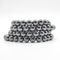 Prak Kinyued Hematite Stone Unisex Bracelet – Timeless Strength, Modern Spirit