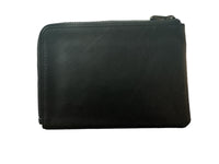 HAUTTON Classic Geniune Leather Small Coin Cum Cash Black Wallet For Unisex