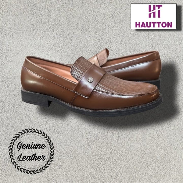 Hautton new premium Formal slip-on Party wear collection Geniune leather shoe party wear for men