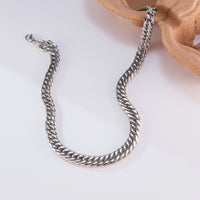 Prak Kinyued Premium Top Quality 316 Stainless Steel Heavy SILVER Chain for Men**