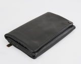 Hautton's genuine leather unisex
wallet cum passport and credit card long wallet