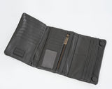 Hautton's genuine leather unisex
wallet cum passport and credit card long wallet