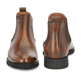 Hautton Premium Genuine Leather Chelsea Boot For Men